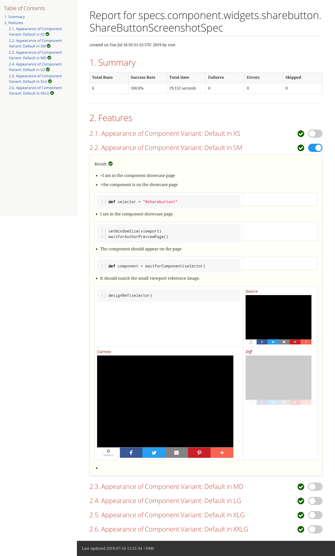 Automation Test Spec - Expanded